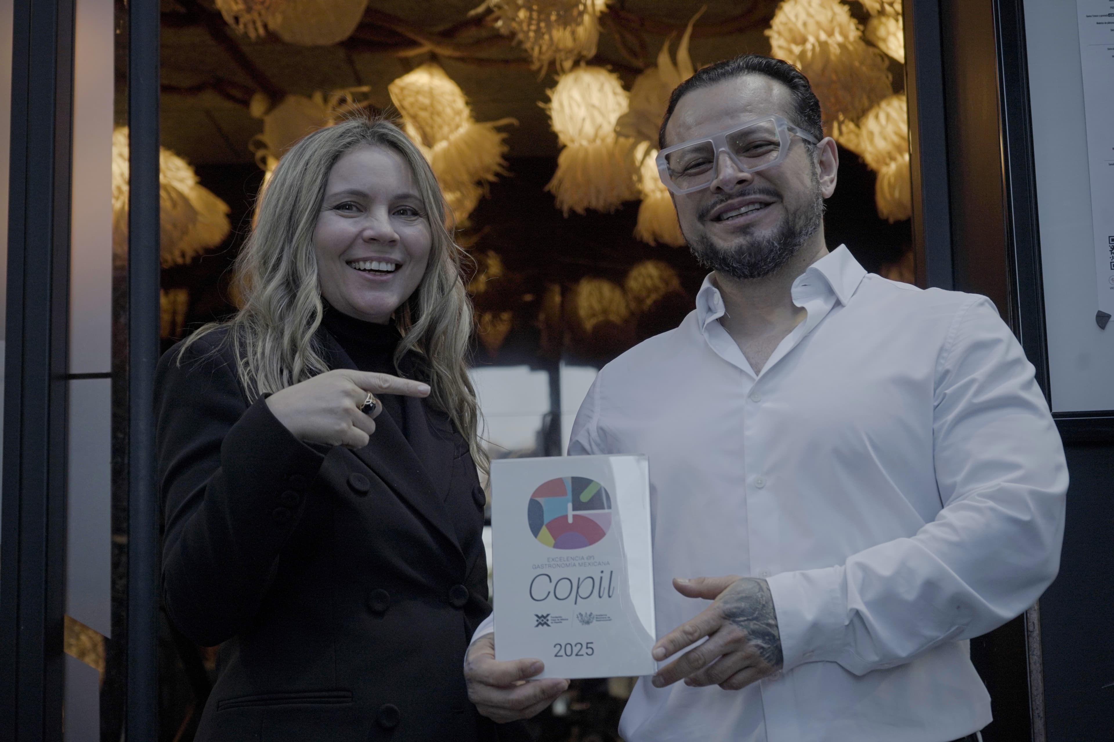 Reconocimiento Copil 2025 a la excelencia en gastronomía mexicana